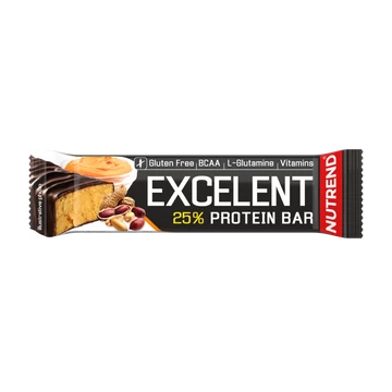 NUTREND Excelent p. bar 85g Peanut Butter NUTREND Excelent p. bar 85g Peanut Butter
