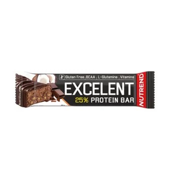 NUTREND Excelent p. bar 85g Chocolate+Coconut NUTREND Excelent p. bar 85g Chocolate+Coconut