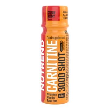 NUTREND Carnitine 3000 Shot Strawberry 60ml NUTREND Carnitine 3000 Shot Strawberry 60ml