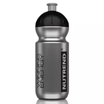 NUTREND SPORT BOTTLE 500ML BLACK/METAL