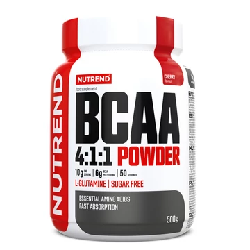 NUTREND BCAA 4:1:1 POWDER 500g Cherry NUTREND BCAA 4:1:1 POWDER 500g Cherry