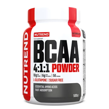 NUTREND BCAA 4:1:1 POWDER 500g Watermelon NUTREND BCAA 4:1:1 POWDER 500g Watermelon