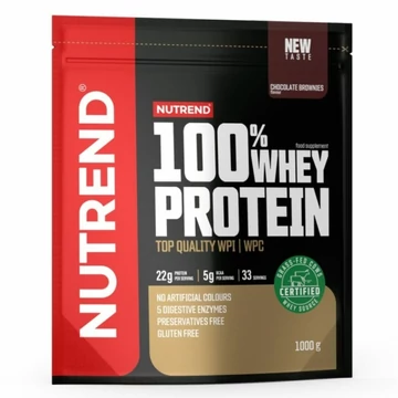 NUTREND 100% Whey Protein 400g Chocolate Brownies