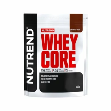 NUTREND Whey Core 900 g Chocolate+Cocoa NUTREND Whey Core 900 g Chocolate+Cocoa