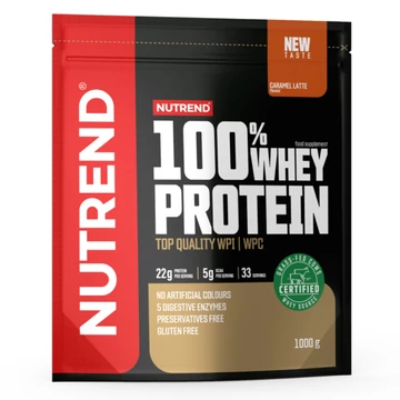 NUTREND 100% Whey Protein 1000g Caramel Latte
