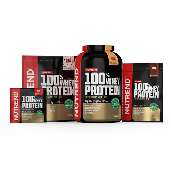 NUTREND 100% Whey Protein 1000g Vanilla