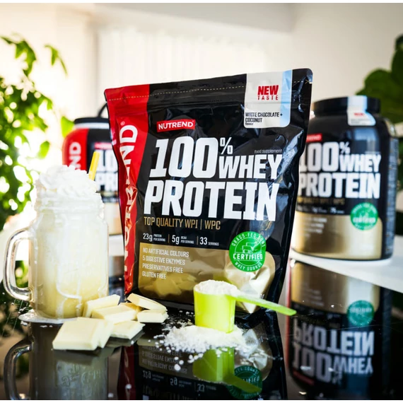NUTREND 100% Whey Protein 800g Chocolate+Cocoa