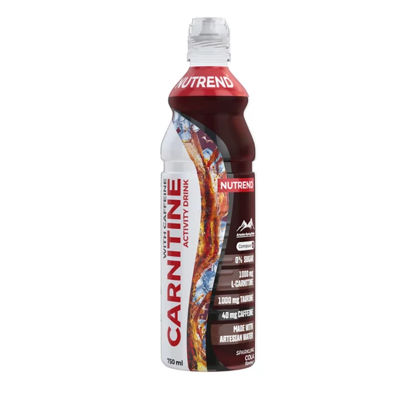 NUTREND Carnitine Drink Koffeinnel - Cola (szénsavas) - DRS