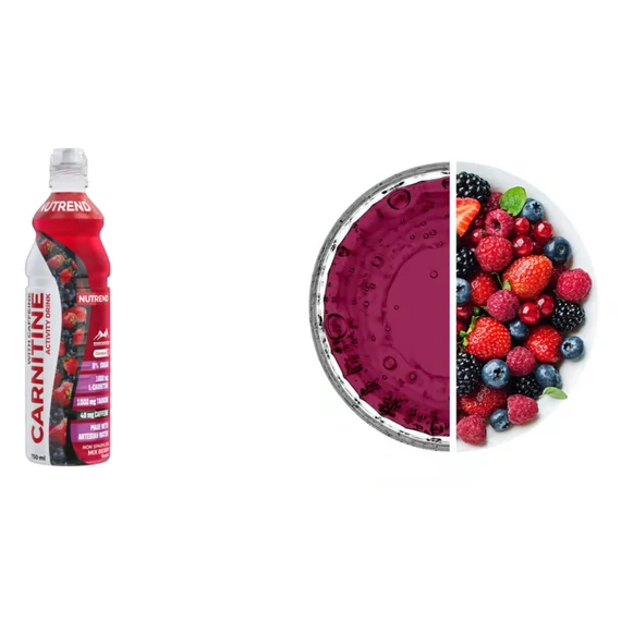 NUTREND Carnitine Drink Koffeinnel - Mix Berry - DRS