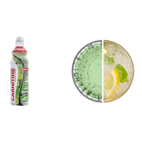 NUTREND Carnitine Drink Koffeinnel - Mojito (szénsavas) - DRS
