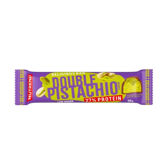 NUTREND DELICIOUS BAR, 50 g, double pistachio