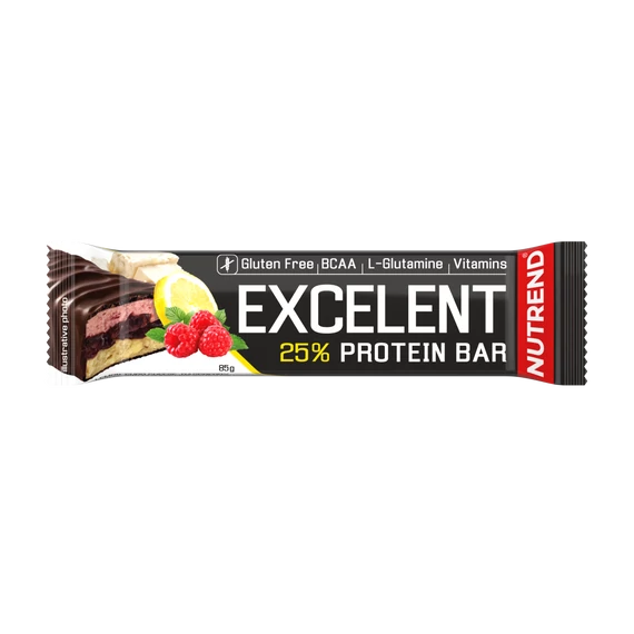NUTREND Excelent Dubl 85g Lemon+Curd+Raspberry
