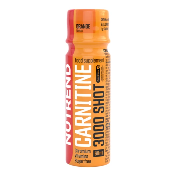 NUTREND Carnitine 3000 Shot Orange 60ml