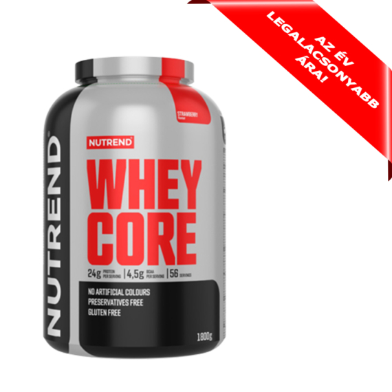 NUTREND Whey Core 1800 g Strawberry