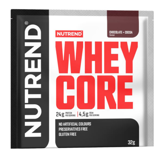 NUTREND Whey Core 32 g chocolate+cocoa