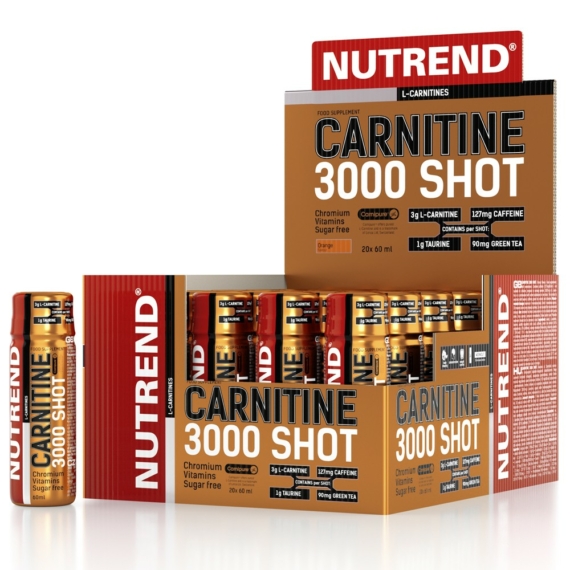 NUTREND Carnitine 3000 Shot Orange 60ml