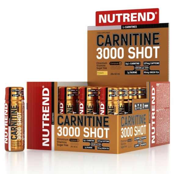 NUTREND Carnitine 3000 Shot Pineapple 60ml