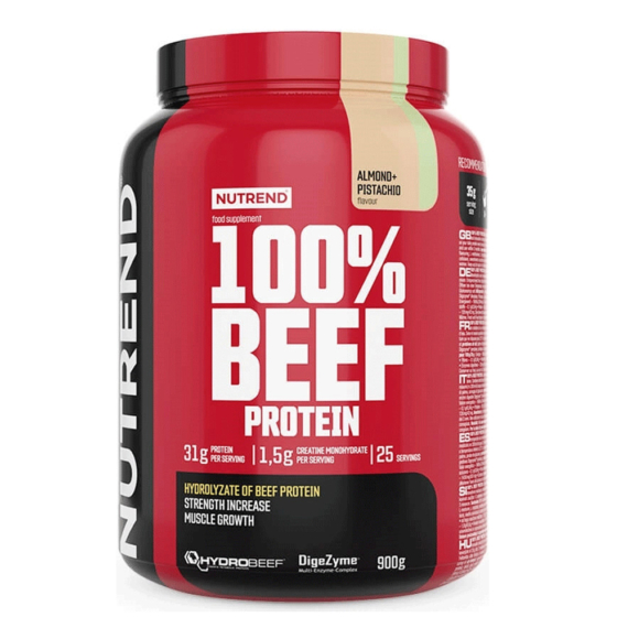 NUTREND 100% Beef Protein 900g Almond-Pisctachio