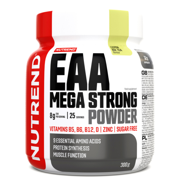 NUTREND EAA Mega Strong Powder 300g Lemon Ice Tea