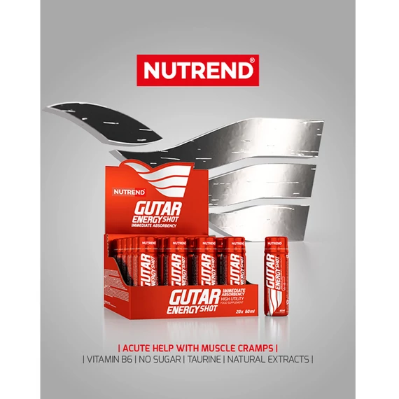 NUTREND GUTAR Energy Shot Ampulla 60ml
