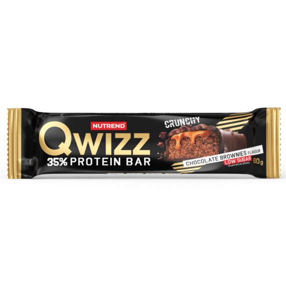 NUTREND QWIZZ Protein Bar 60g Chocolate Brownies