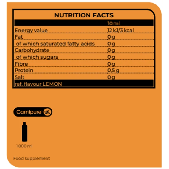NUTREND Carnitine 100000 1000ml Lemon