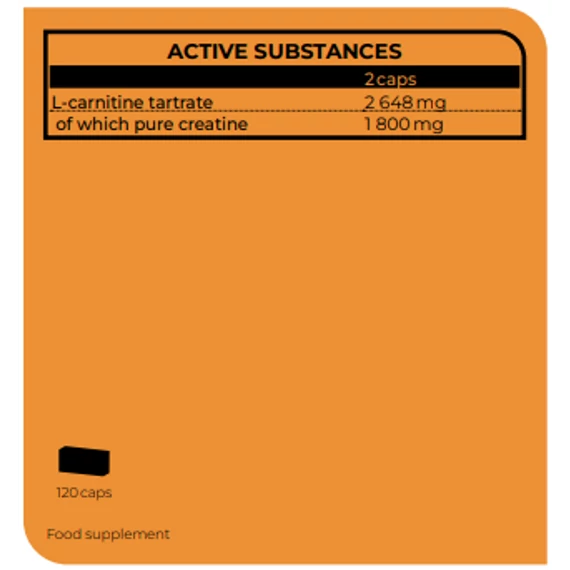 NUTREND Carnitine Compressed 120 caps