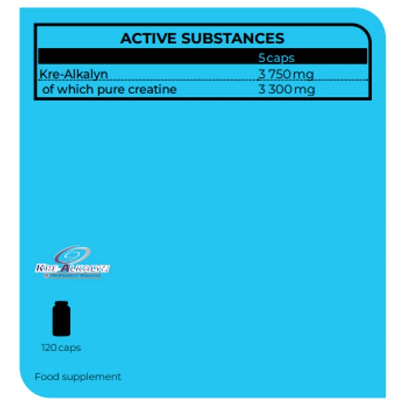 NUTREND Kre-Alkalyn 1500 120 kapszula