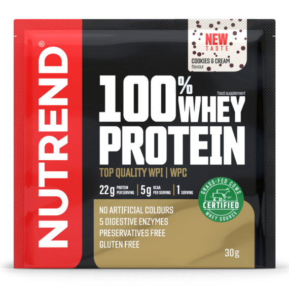 NUTREND 100% Whey Protein 30g Cookies & Cream