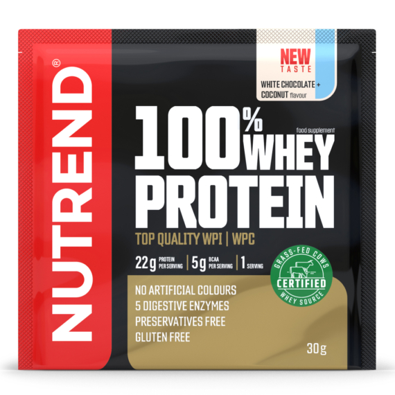 NUTREND 100% Whey Protein 30g White Chocolate+Coconut
