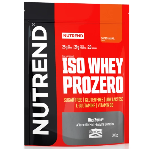 NUTREND Iso Whey Prozero 500g Salted Caramel