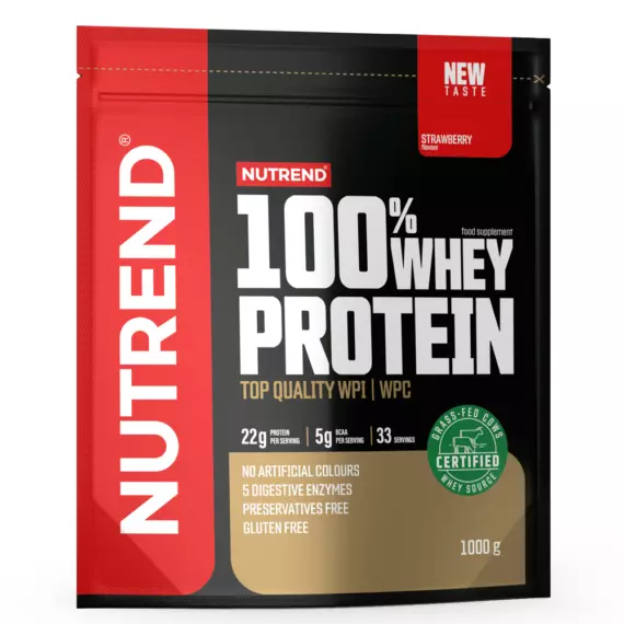NUTREND 100% Whey Protein 400g Strawberry