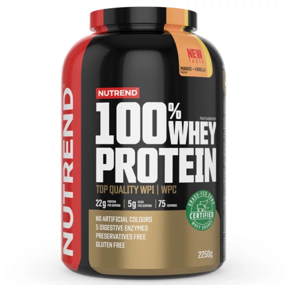 NUTREND 100% Whey Protein 2250g Mango+Vanilla