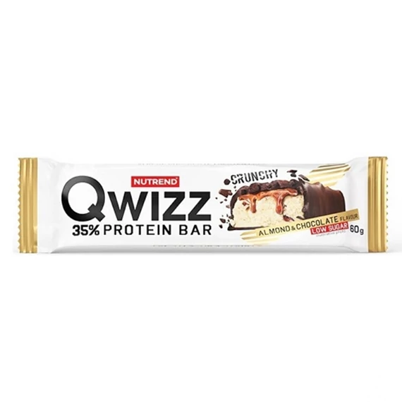 NUTREND QWIZZ Protein Bar 60g Almond+Chocolate