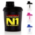 Kép 2/2 - NUTREND Shaker 2019 (300ml) Black & Opal White
